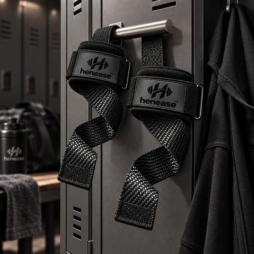 henease™ Carbon Fiber Non-Slip Self-Locking Lifting Straps